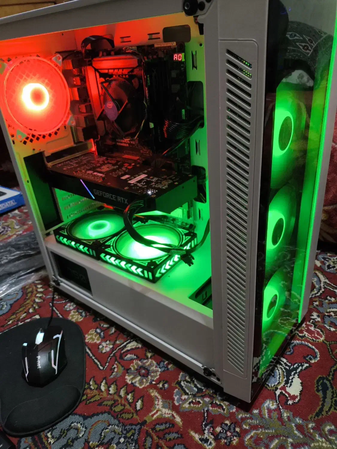 کیس گیمینگ deep cool v3|رایانه رومیزی|خرمآباد, |دیوار