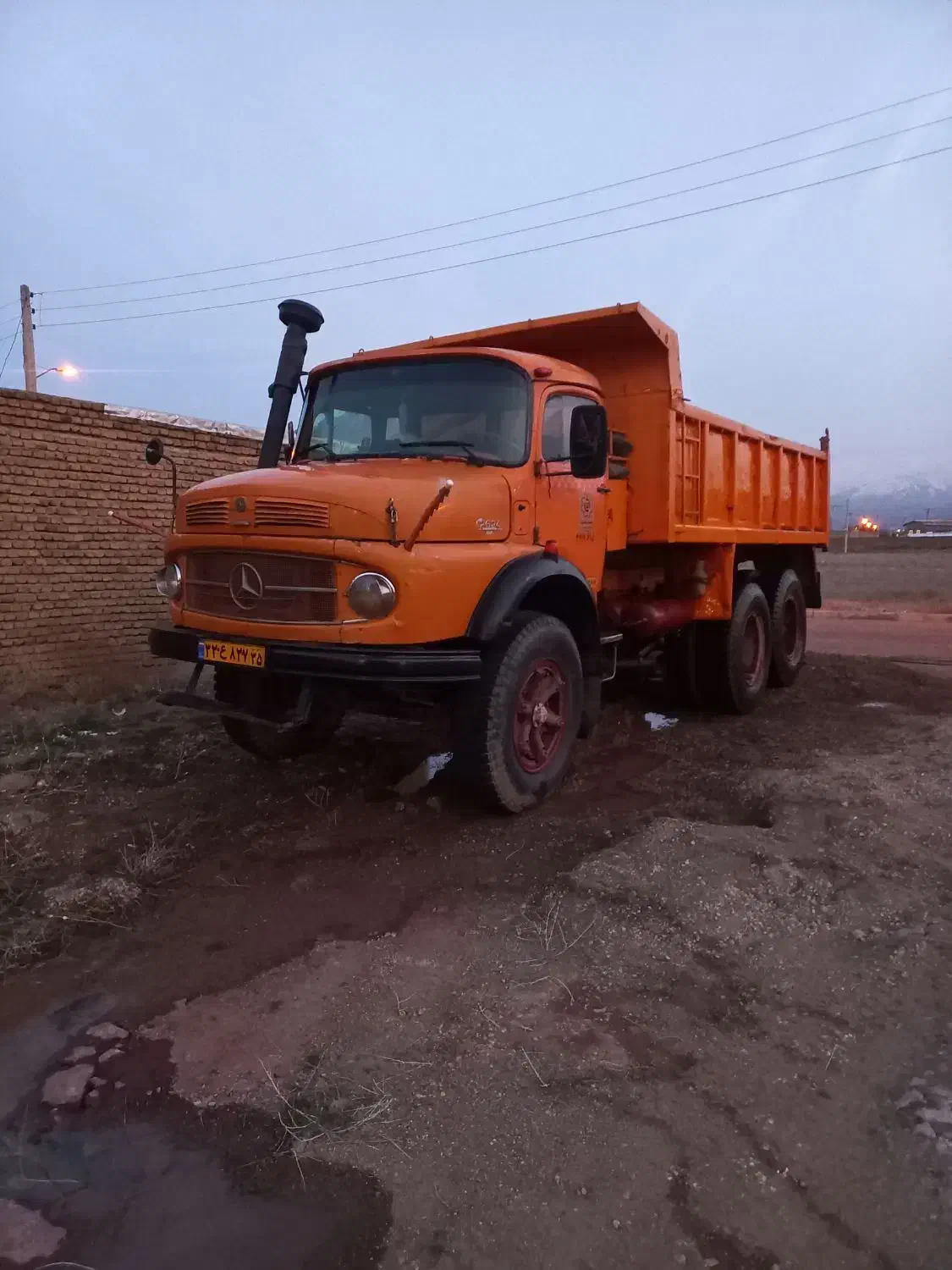 بنز دهچرخ کمپرسی|خودرو سنگین|خسروشاه, |دیوار