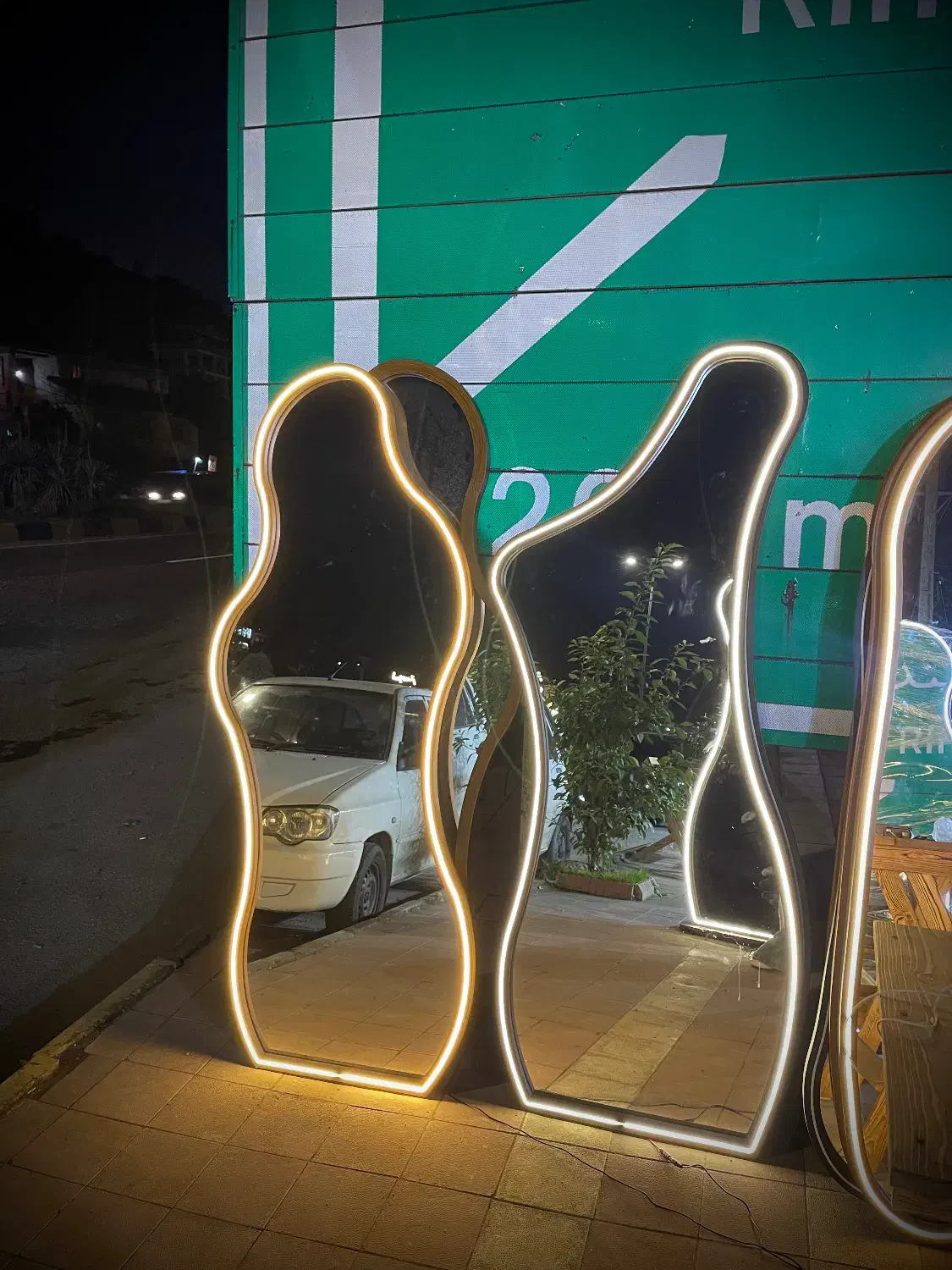 آینه قدی چوبی|آینه|لاهیجان, گلستان|دیوار