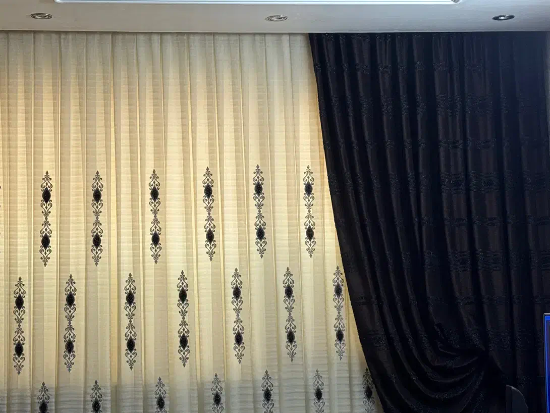 پرده ترک لوکس|پرده، رانر، رومیزی|قم, زنبیل آباد|دیوار