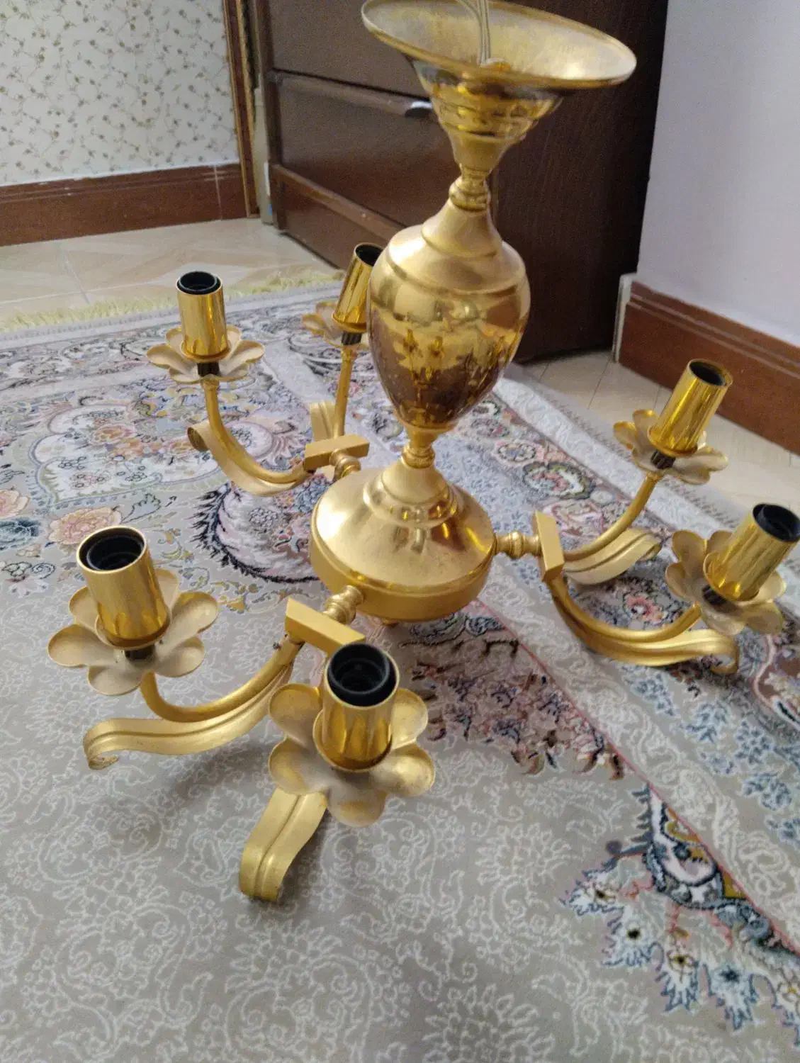 یک جفت لوستر درحد نو|لوستر و چراغ آویز|شهریار, شهرک شاهد|دیوار