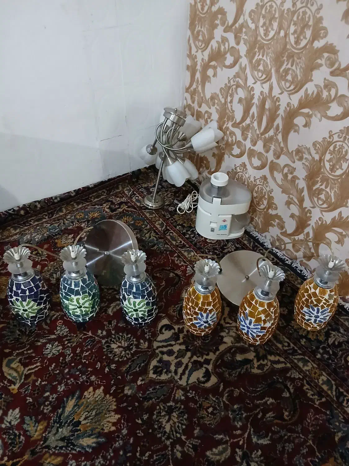 لوستر درحدنو|لوستر و چراغ آویز|کرج, حصارک پایین|دیوار