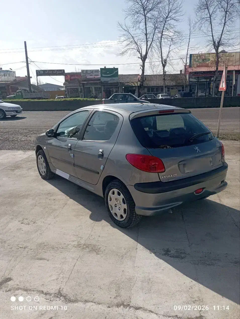 ۲۰۶ مدل ۸۶|خودرو سواری و وانت|رشت, حافظ آباد|دیوار