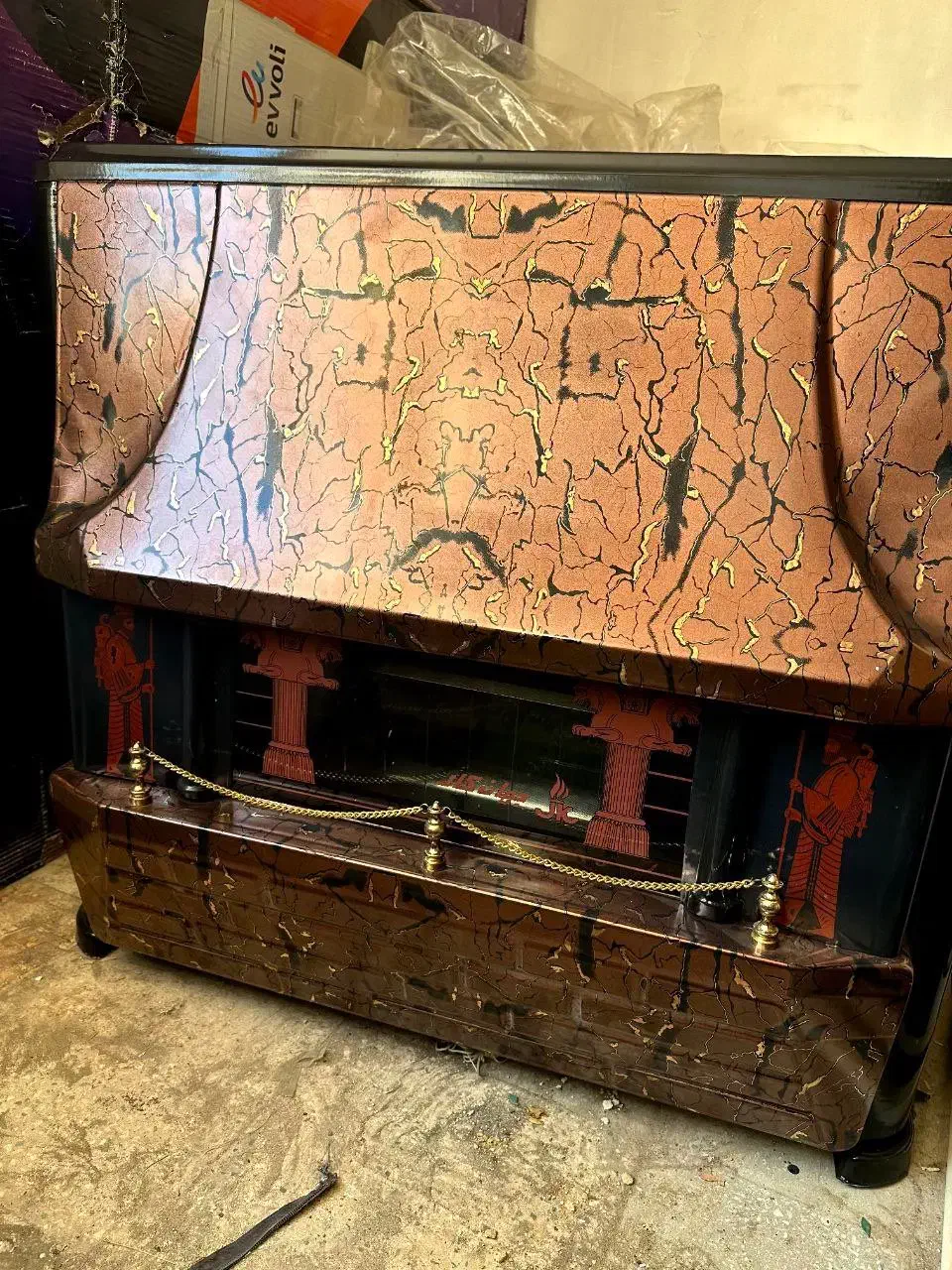 بخاری مدل شومینه|بخاری، هیتر، شومینه|قم, هفت تیر|دیوار