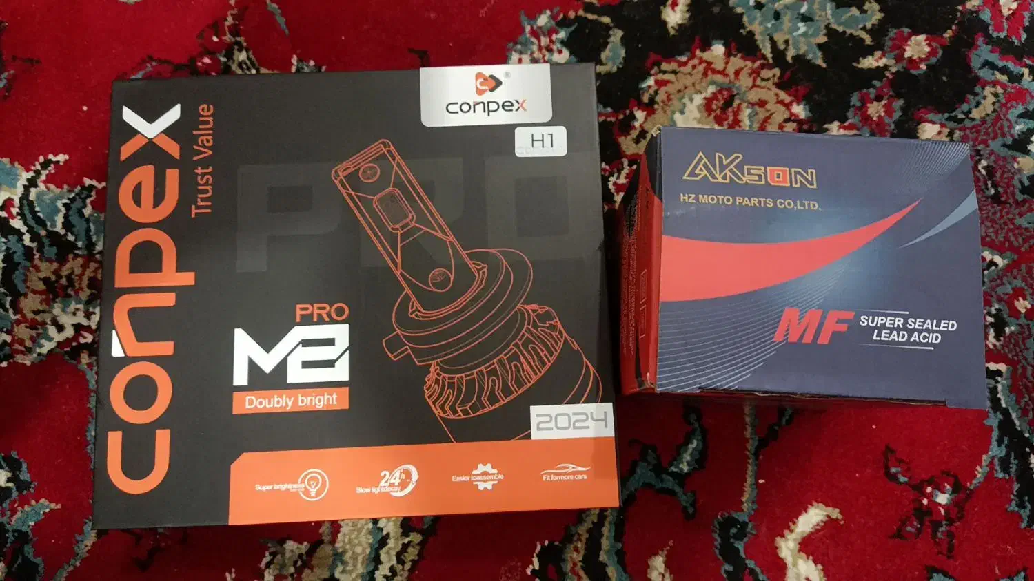 هدلایت m8 pro و باتری|قطعات یدکی و لوازم جانبی|آبپخش, |دیوار