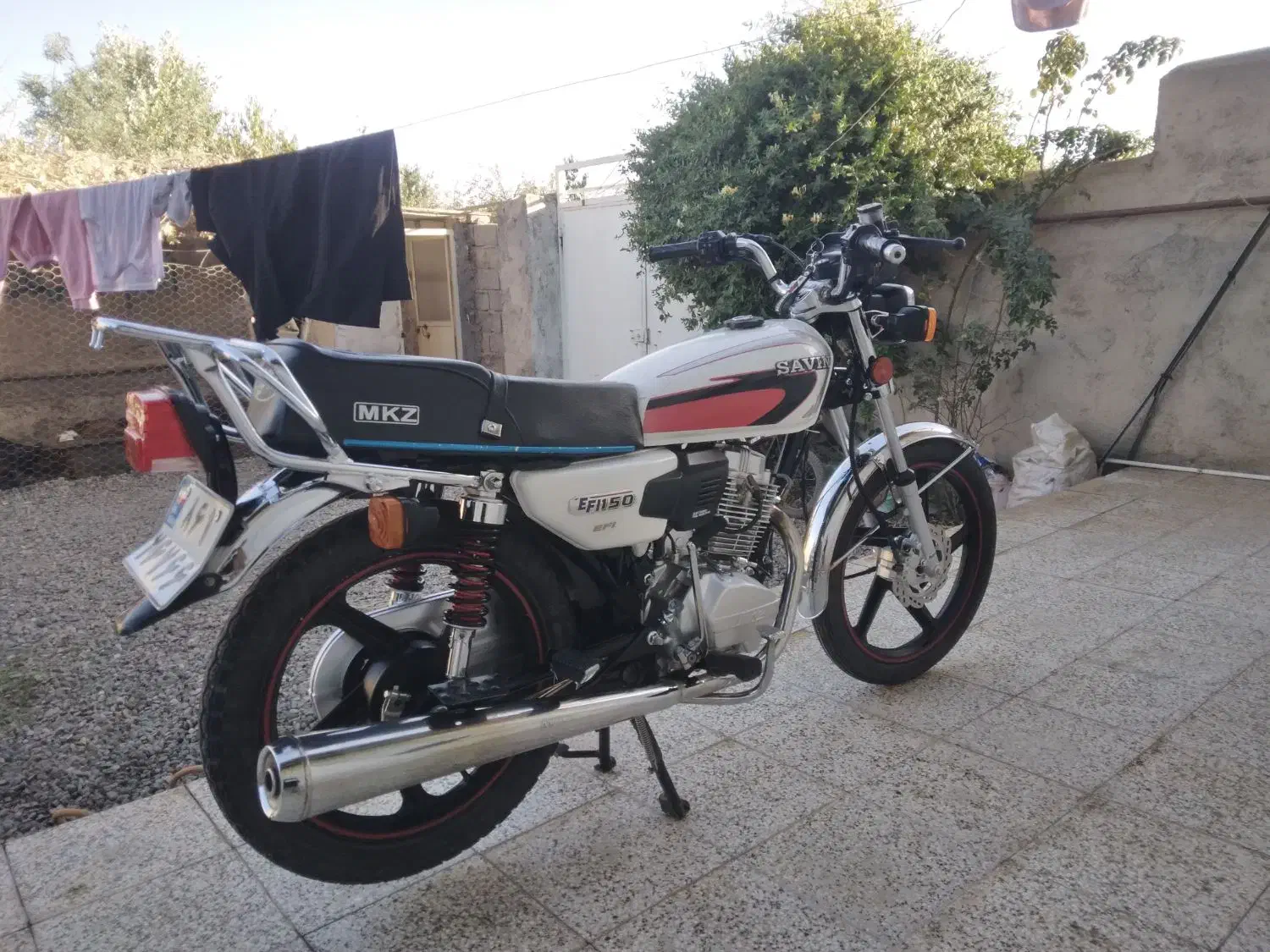 سیوان ۱۵۰ مدل۴۰۳ درحدخشک|موتورسیکلت|نیشابور, مازول|دیوار