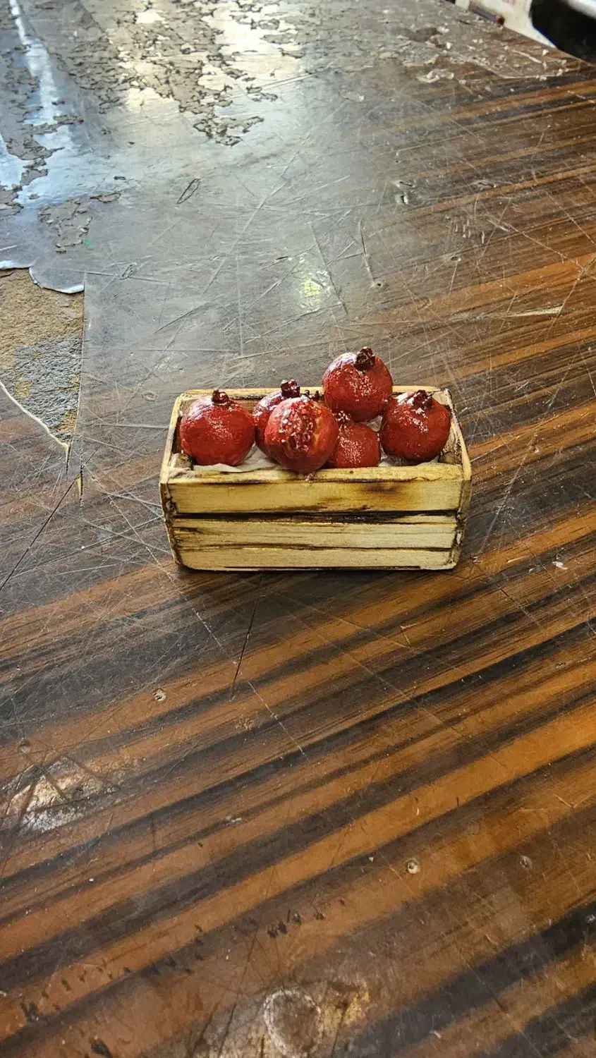 جعبه انار مینیاتوری|صنایع دستی و سایر لوازم تزئینی|تهران, هفده شهریور|دیوار