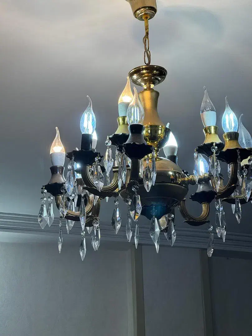 لوستر|لوستر و چراغ آویز|بم, |دیوار