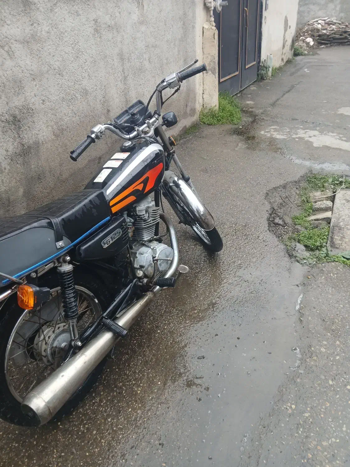 هوندا ۱۲۵ مزایده وحشی|موتورسیکلت|قائم‌شهر, |دیوار