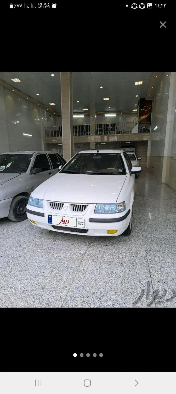 سمنداف سون مدل ۹۰دوگانه شرکتی سفید|خودرو سواری و وانت|مشکیندشت, |دیوار