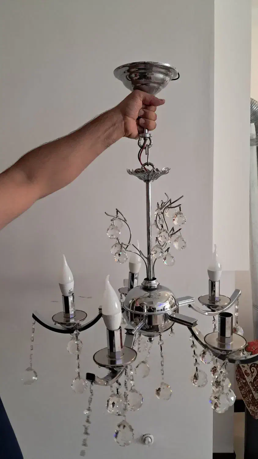 لوستر|لوستر و چراغ آویز|تهران, وردآورد|دیوار