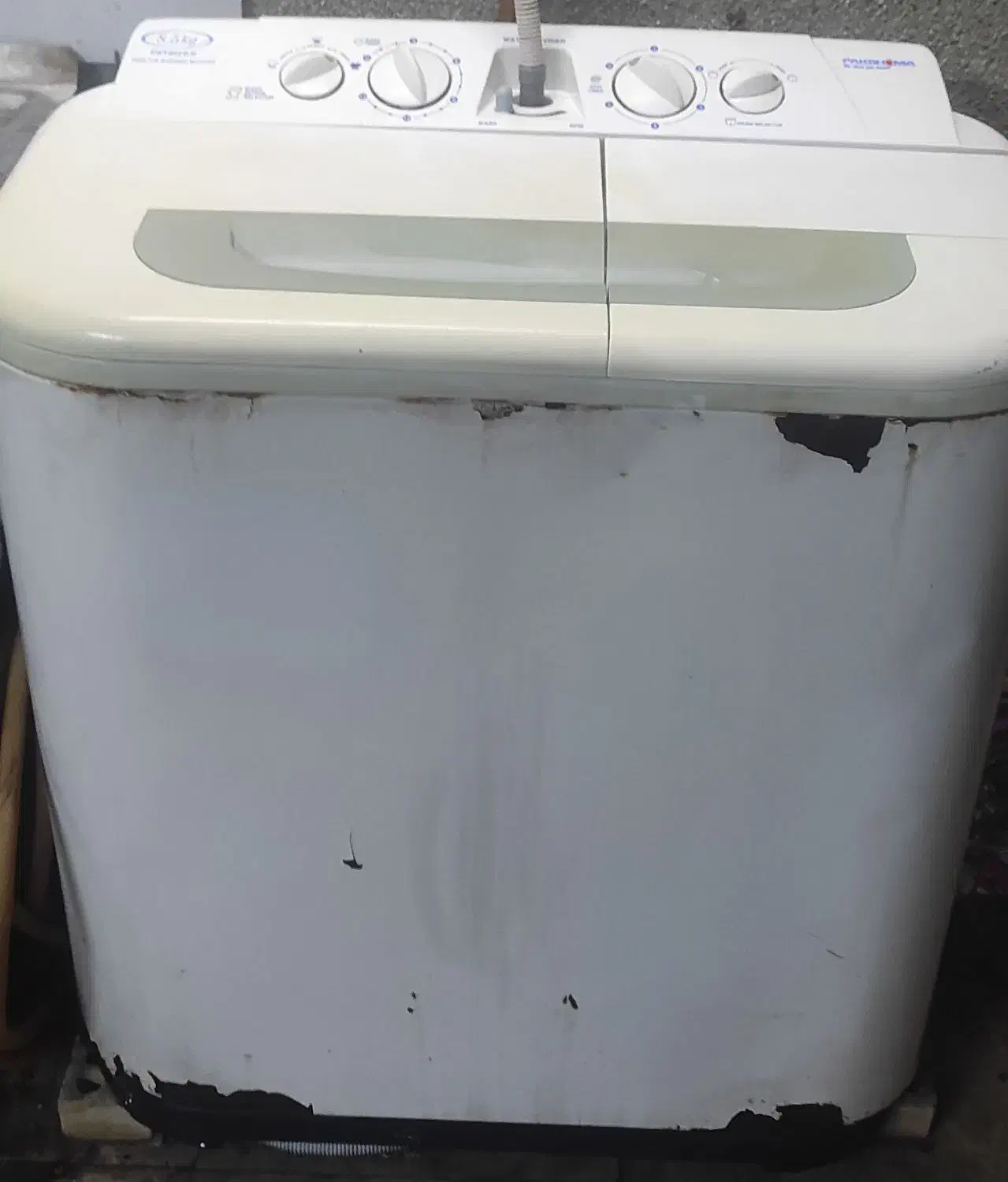 لباسشویی دو قلو|ماشین لباسشویی و خشککن لباس|اهواز, ۲۰۰۰واحدی|دیوار