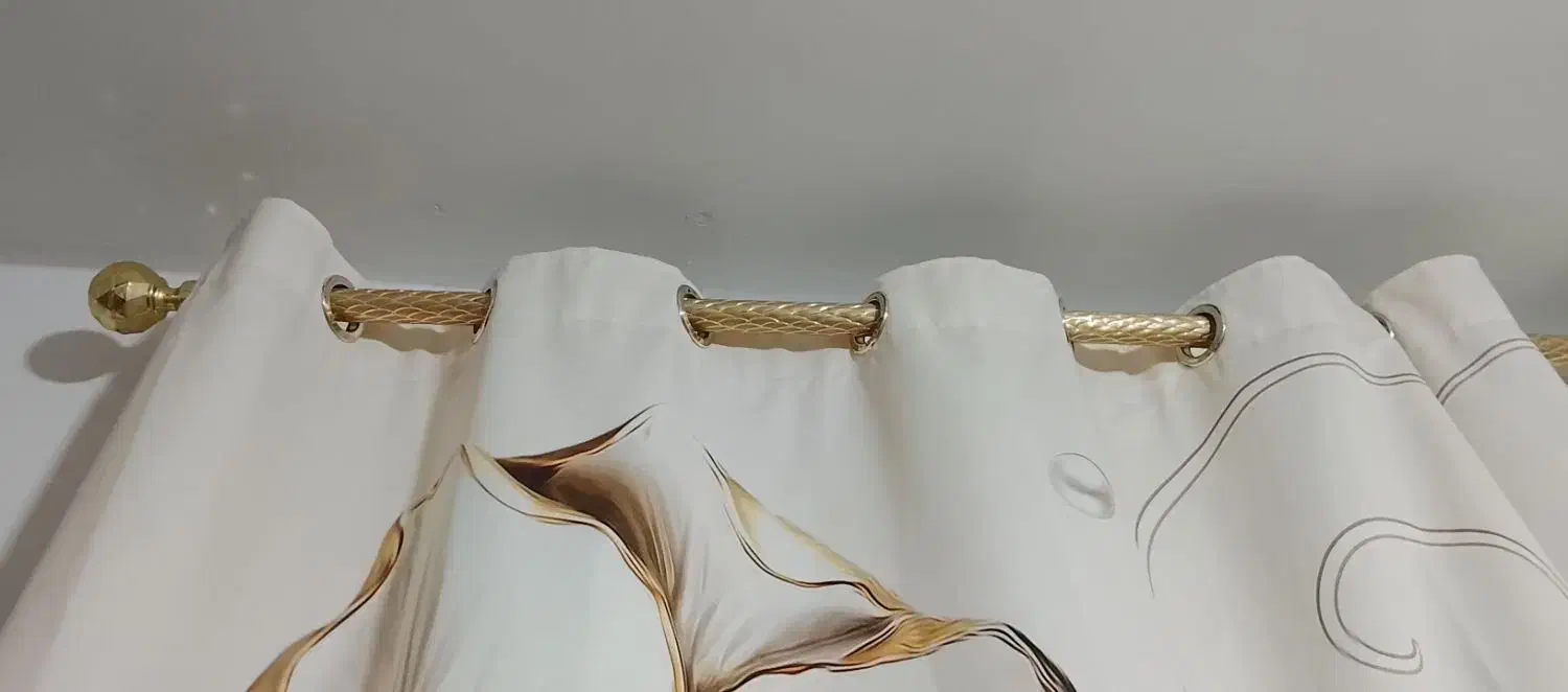 پرده پانچی طرح گل|پرده، رانر، رومیزی|قرچک, زیبا شهر|دیوار