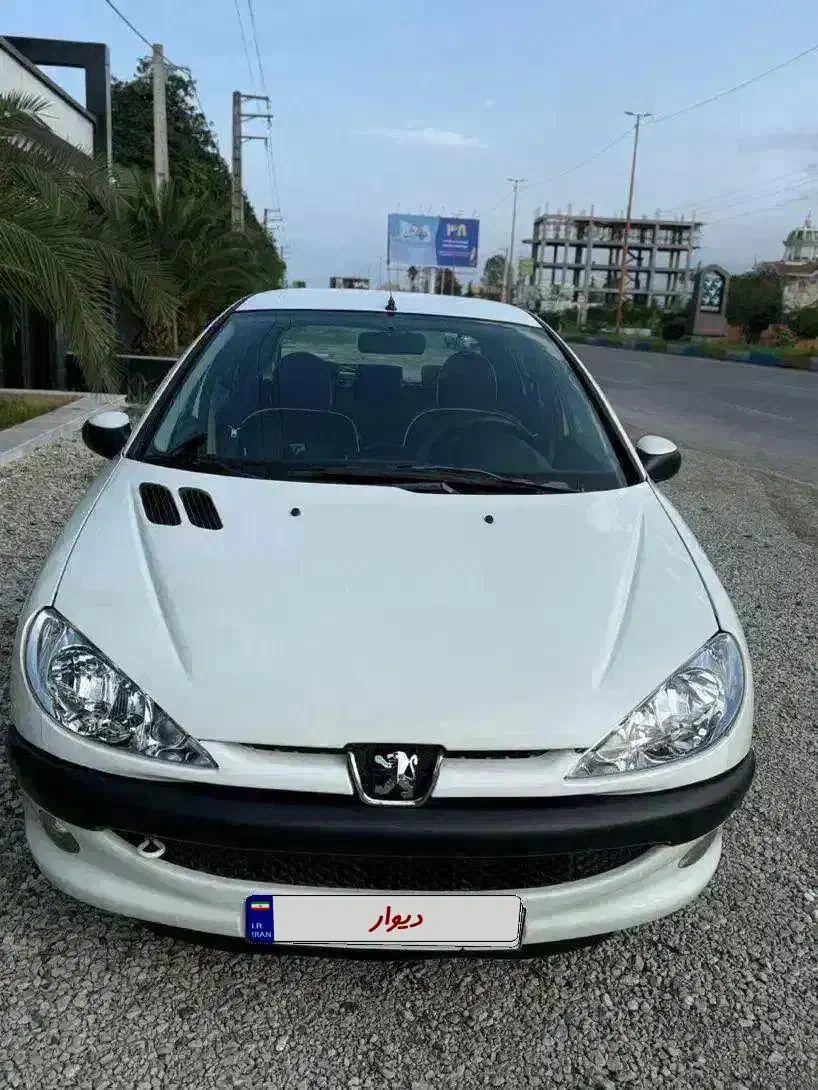 پژو۲۰۶ تیپ ۲ مدل ۱۳۸۸|خودرو سواری و وانت|تنکابن, |دیوار