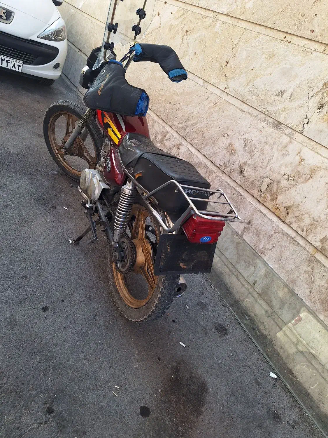 موتور مزایده مدل ۸۸|موتورسیکلت|شیراز, فرگاز|دیوار