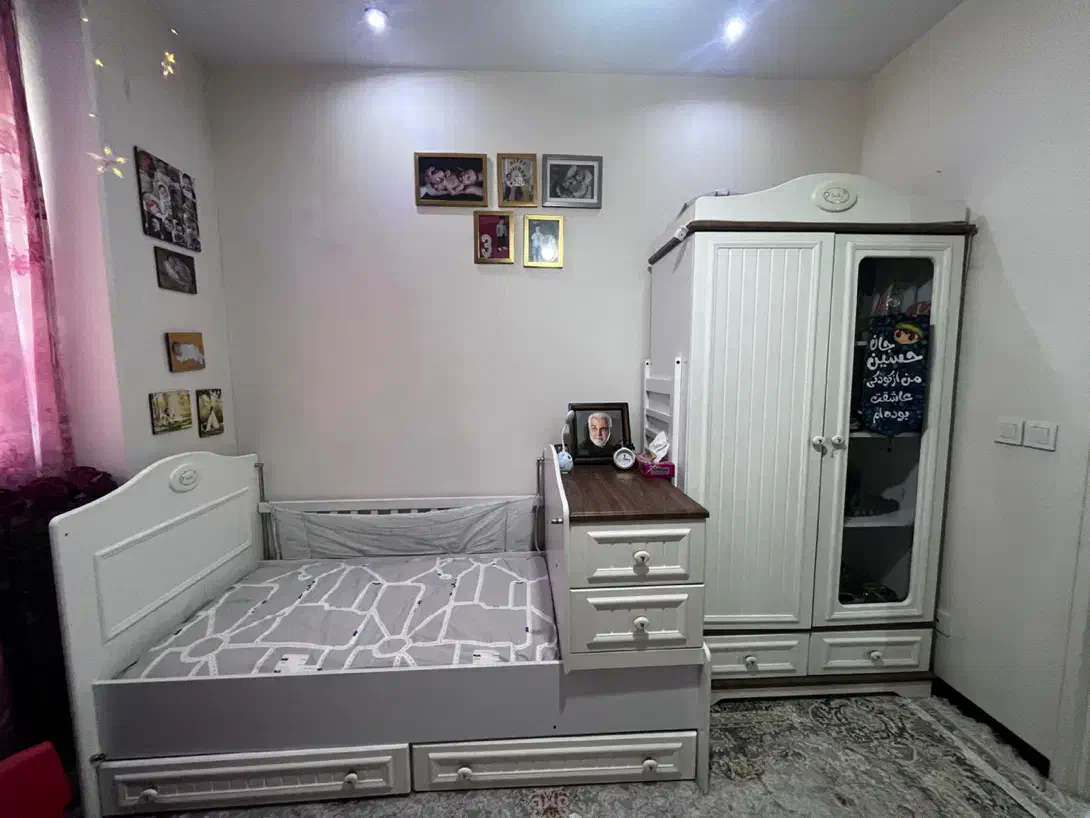 تخت و کمد دومنظوره کودک نوجوان برند آپادانا شرکتی|تخت و سرویس خواب|تهران, مجیدیه|دیوار