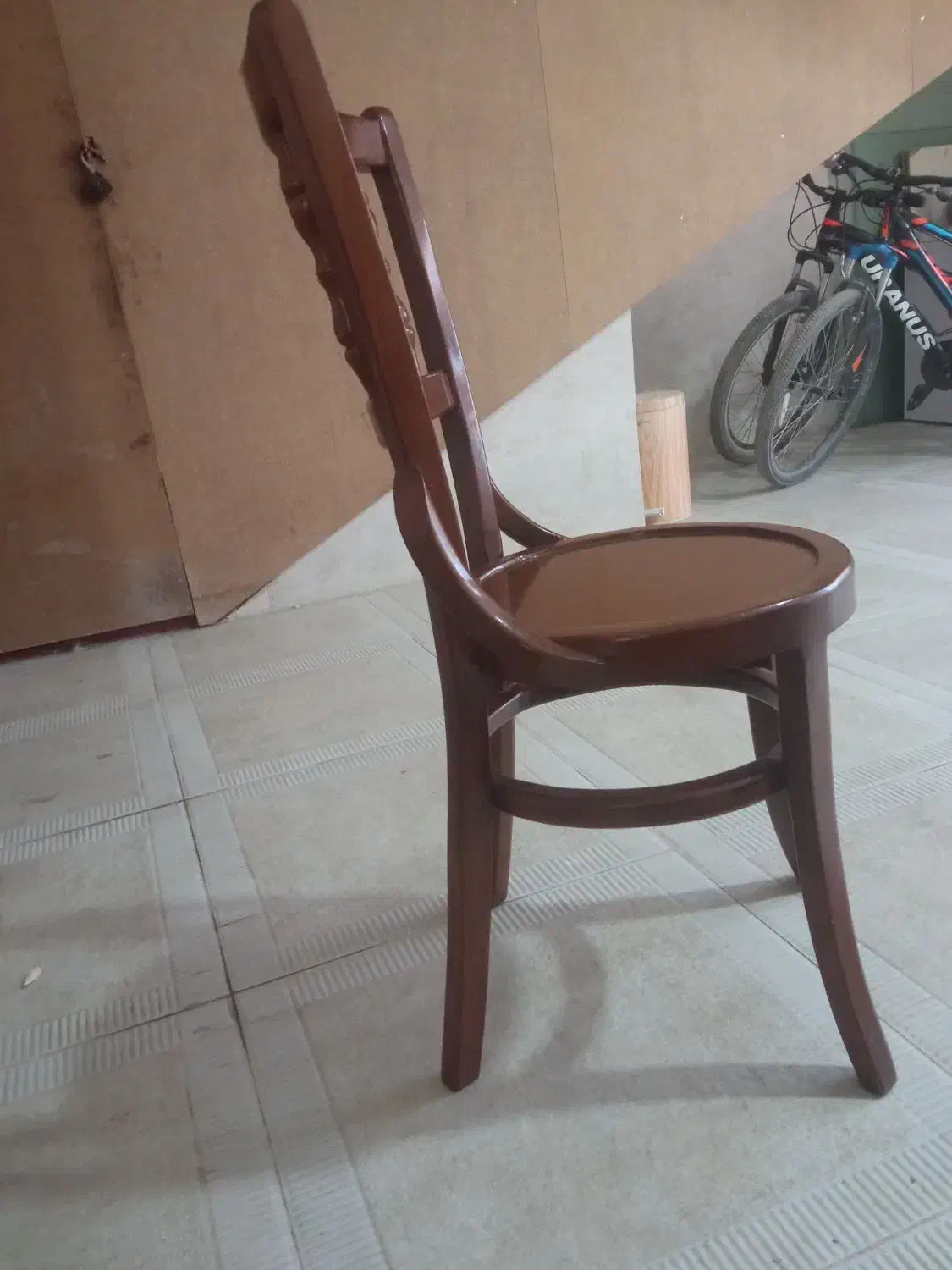 صندلی تمام چوب راش لهستانی|میز و صندلی غذاخوری|نجف‌آباد, هفده شهریور|دیوار