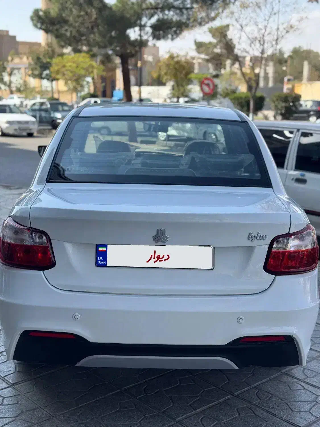 سایناsسفید مدل۱۴۰۳در حد خشک|خودرو سواری و وانت|سمنان, |دیوار