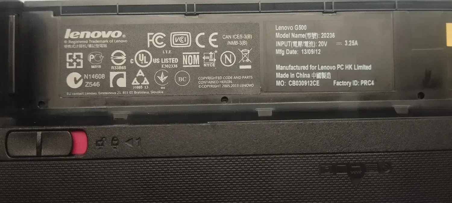 لپ تاپ  i5 لنوو Lenovo G500|رایانه همراه|تهران, سهروردی|دیوار
