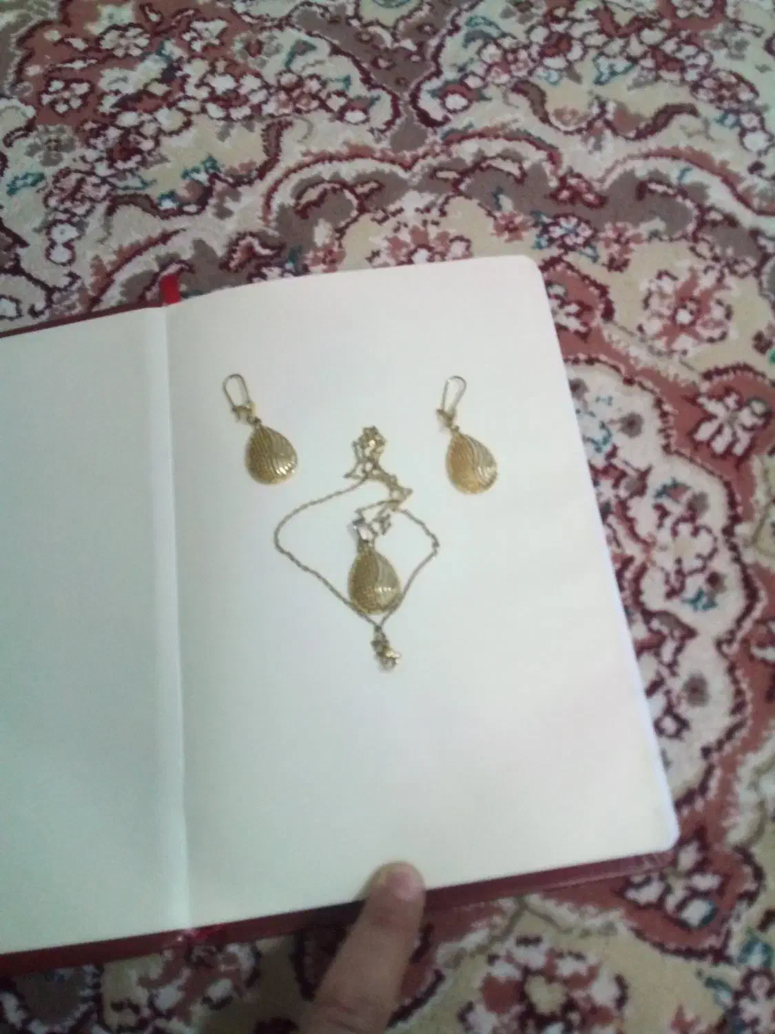 ست گردنبند وگوشواره|بدلیجات|بیرجند, |دیوار