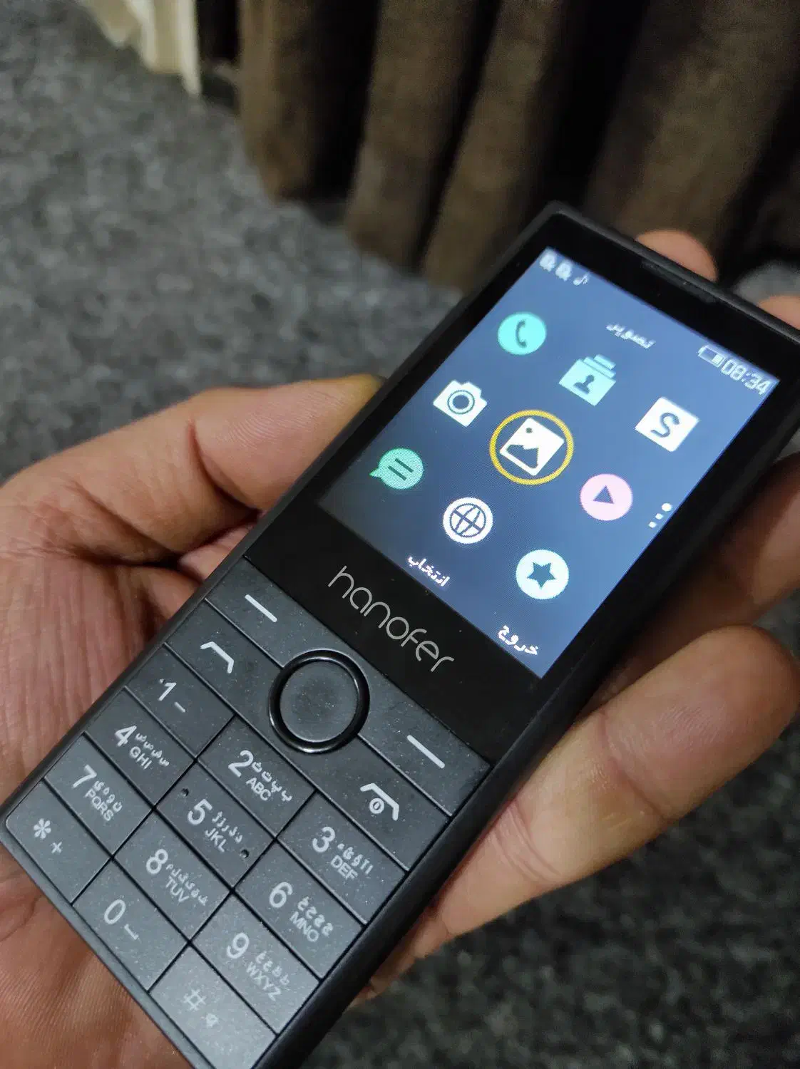 گوشی ساده تمام امکانات و درشت آکبند|موبایل|مشهد, الهیه|دیوار