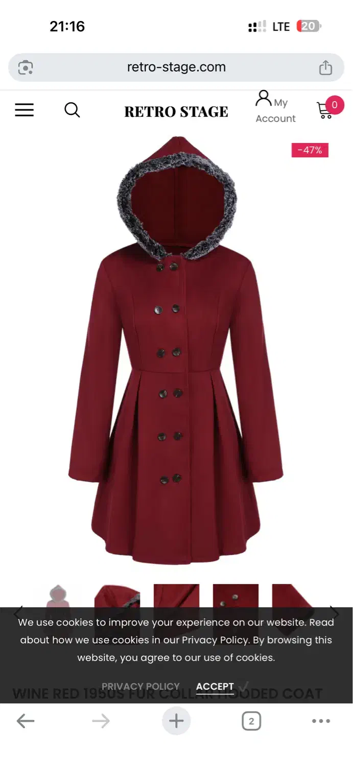 پالتو فوتر خارجی کاملا نو|لباس|شیراز, شهرک گلستان|دیوار