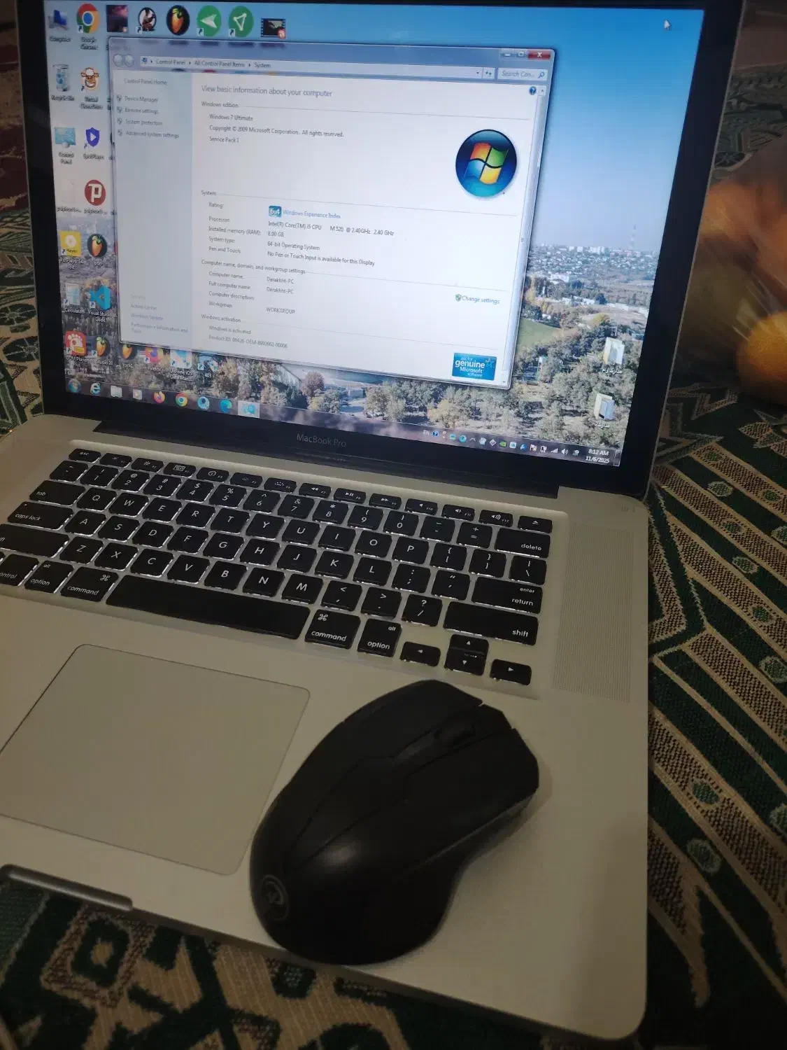 مک بوک پرو استوک|رایانه همراه|قوچان, |دیوار