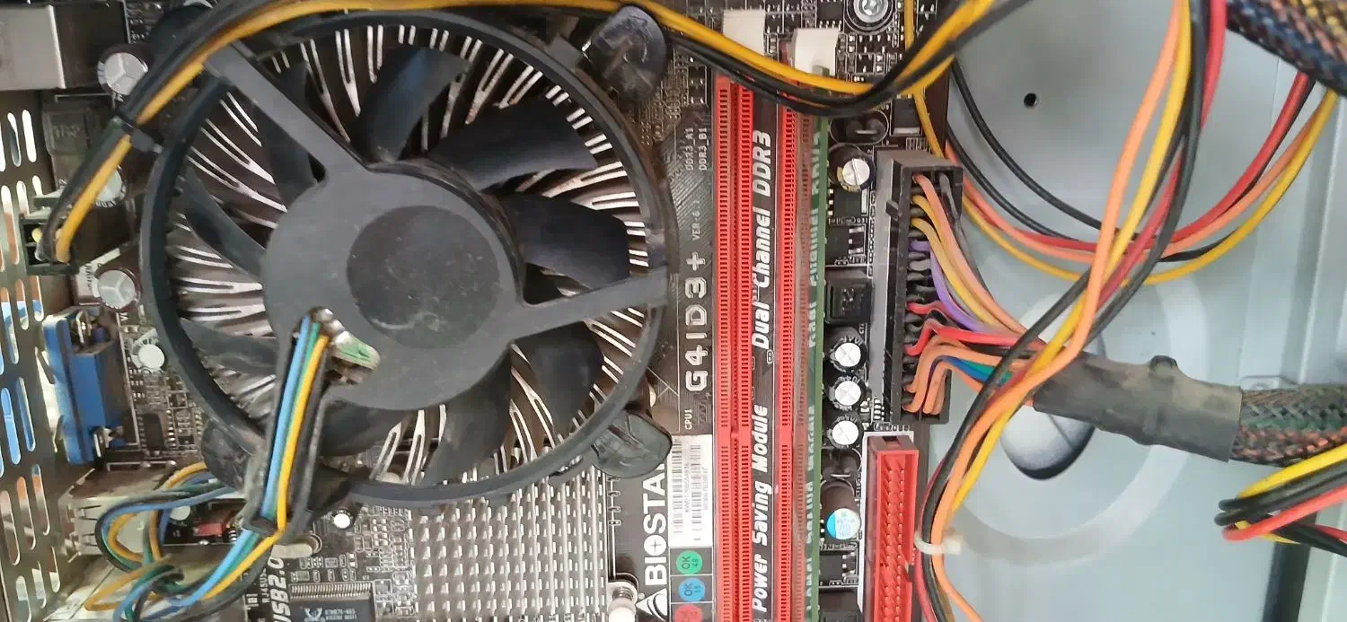 کامپیوتر ddr3 با مانیتور ۱۷ اینچ سامسونگ|رایانه رومیزی|مراغه, |دیوار
