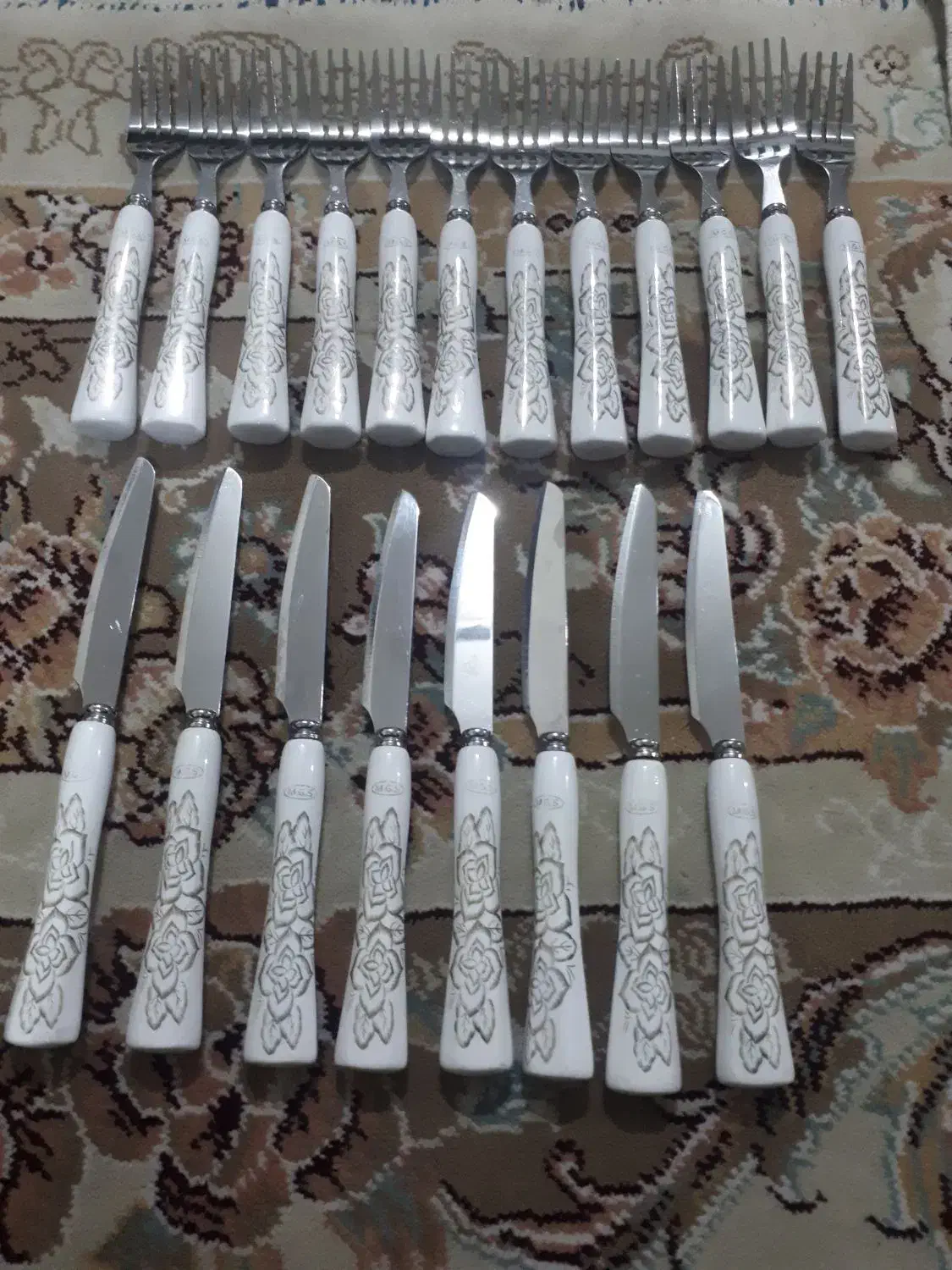 کارد وچنگال سرامیکی|ظروف سرو و پذیرایی|کرج, گلشهر|دیوار