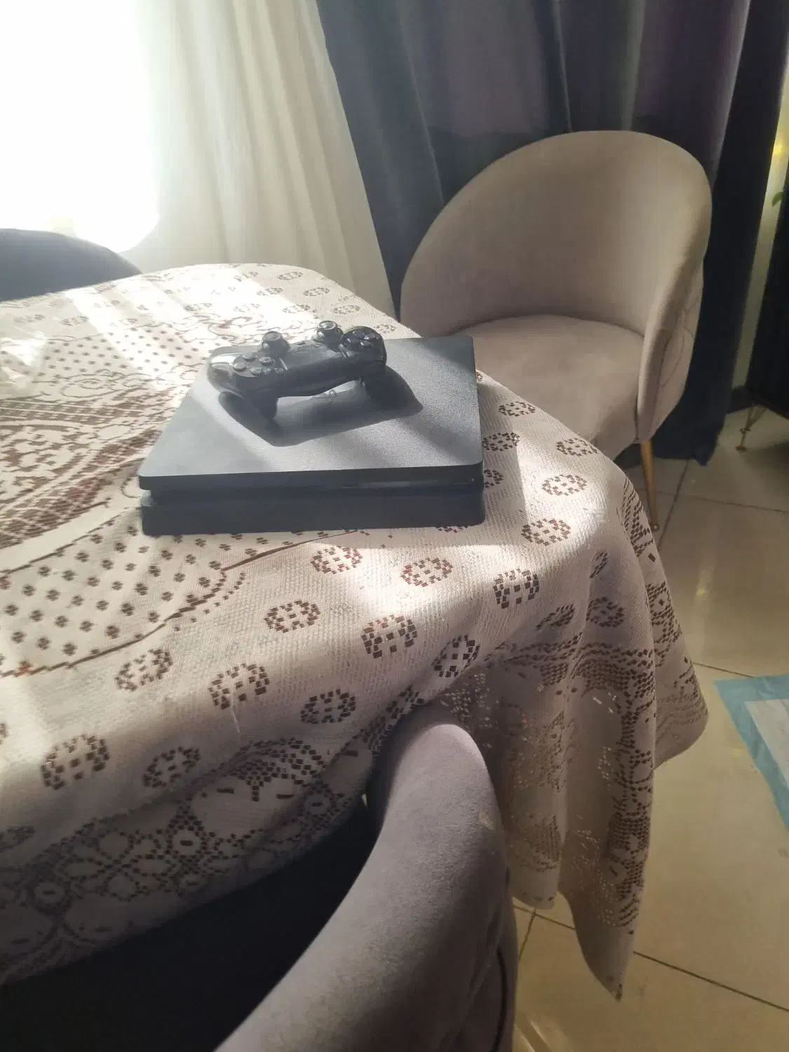 PS4 اسلیم ۳ دسته اورجینال|کنسول، بازی ویدئویی و آنلاین|رودهن, |دیوار