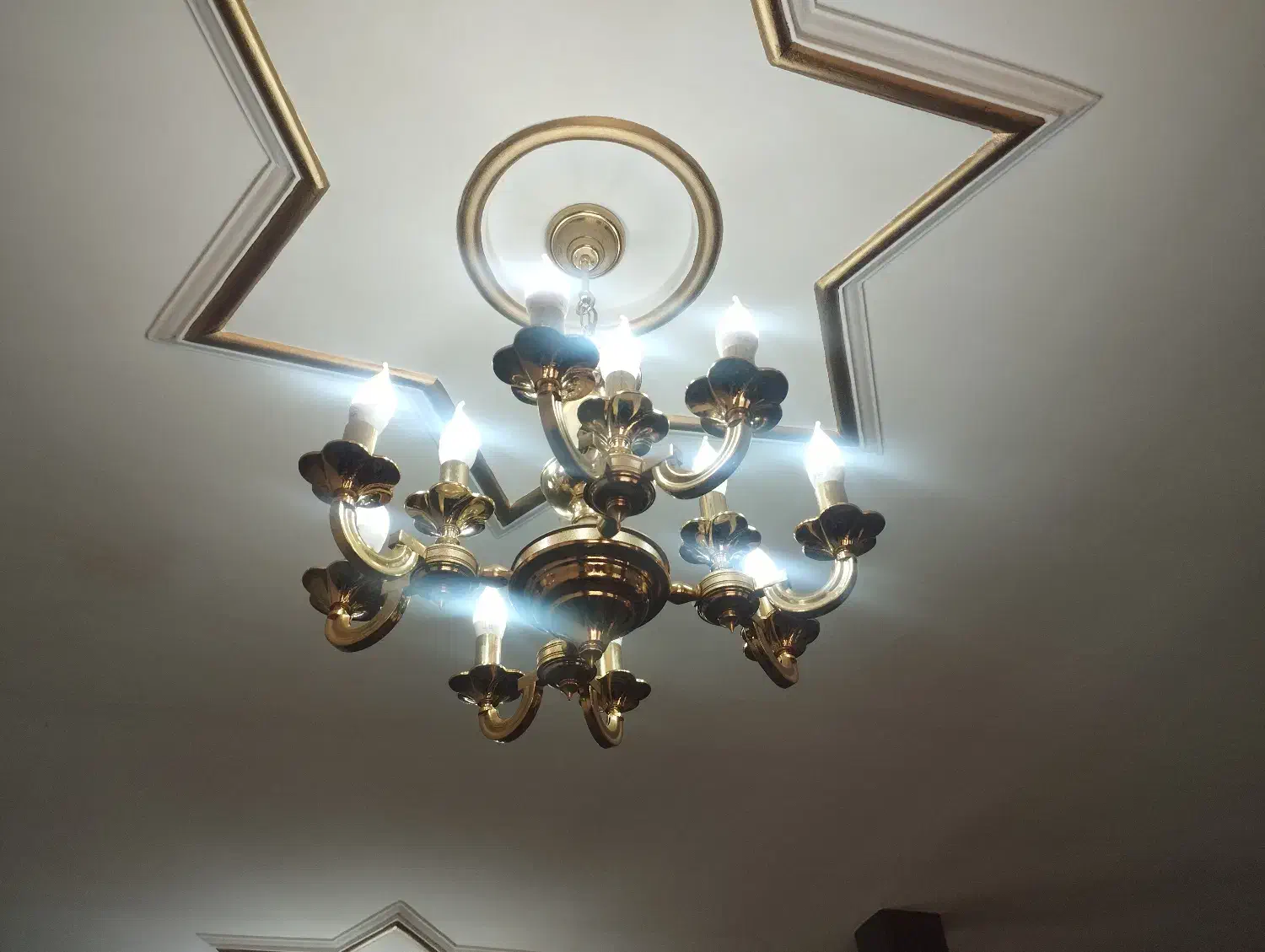 4 عدد لوستر پذیرایی|لوستر و چراغ آویز|ملایر, |دیوار