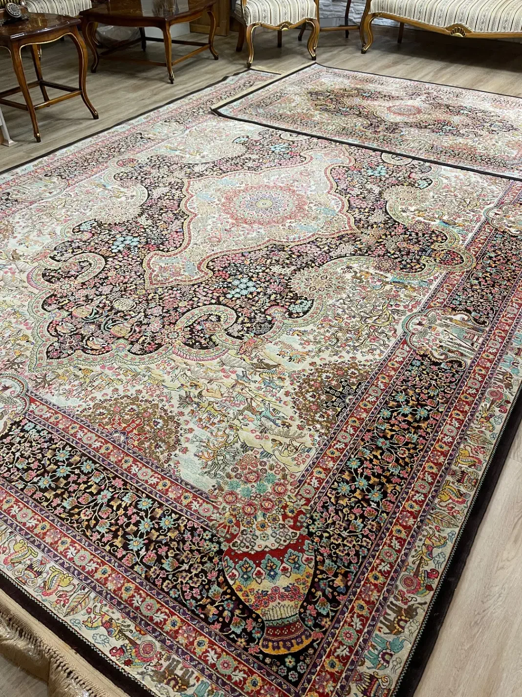 فرش فرهی|فرش|رشت, شالکو|دیوار