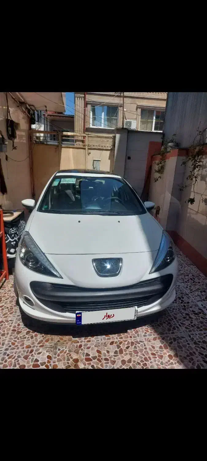 207 سقف پانورما صفر کیلومتر|خودرو سواری و وانت|لنگرود, |دیوار