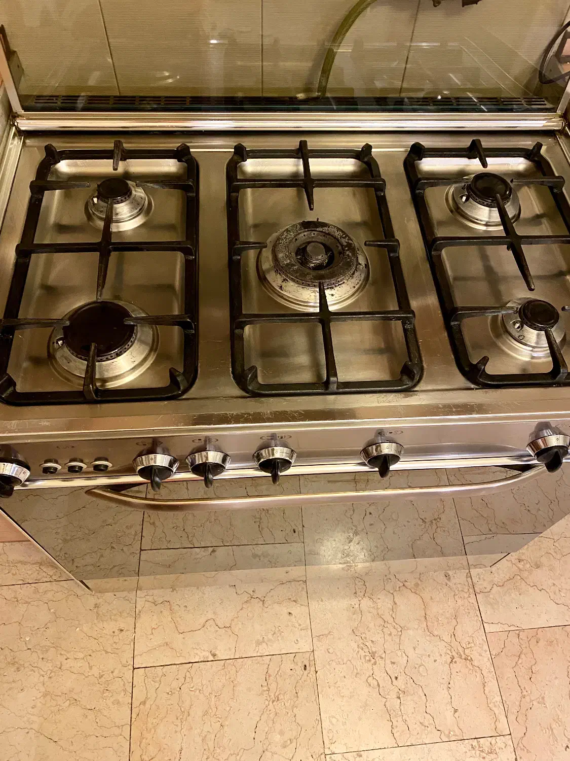 گاز 5 شعله فردار ایتالیایی|اجاق گاز و لوازم برقی پخت‌وپز|قرچک, داوود آباد|دیوار