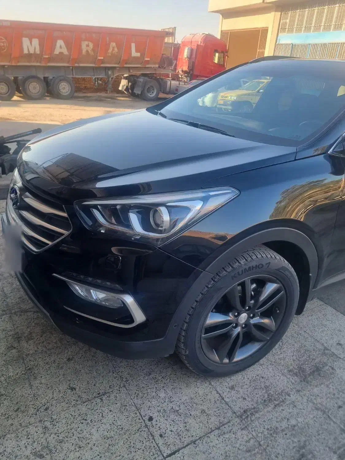 سانتافه ۲۰۱۶gdi مشکی بیرنگ|خودرو سواری و وانت|سمنان, |دیوار