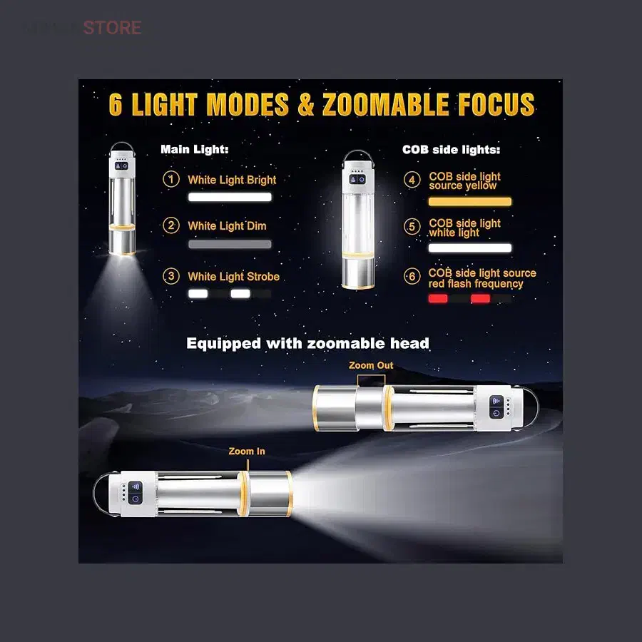 چراغ قوه حرفه ای چندکاره YESNICE|ابزارآلات|ری, علایین|دیوار