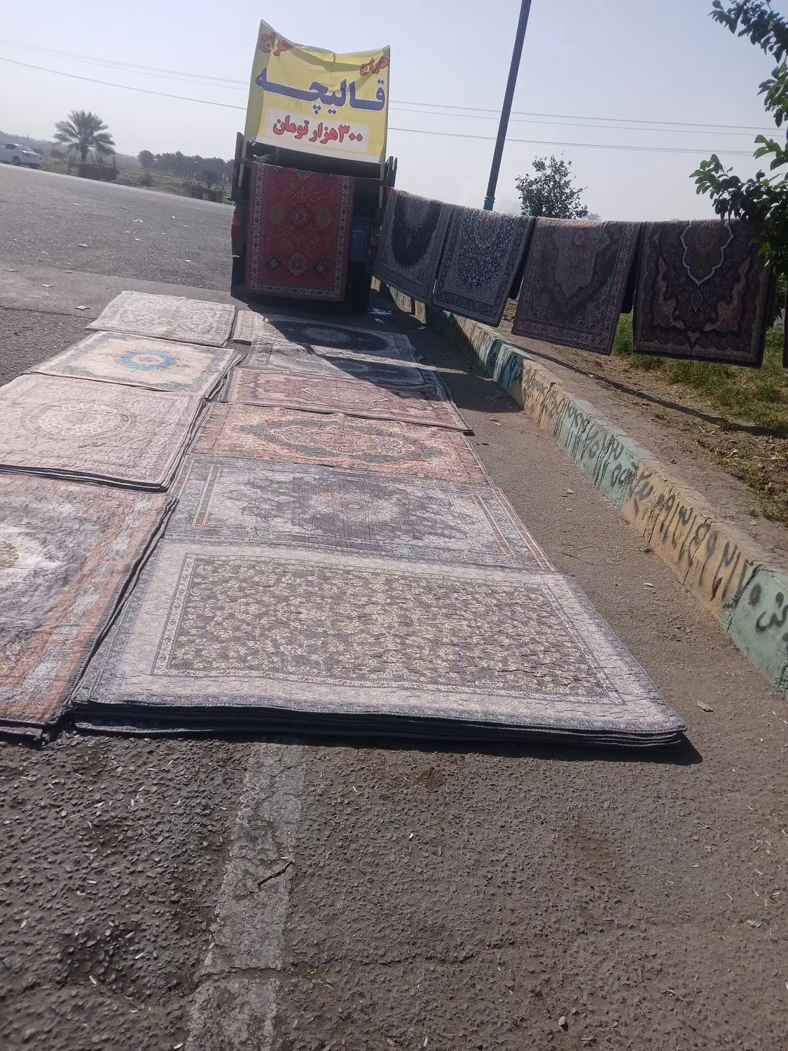 فرشینه نمدی|فرش|جیرفت, |دیوار