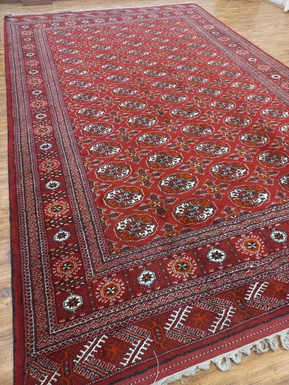 فرش دستباف ترکمنی ۱۰ متری|فرش|بندر ترکمن, |دیوار