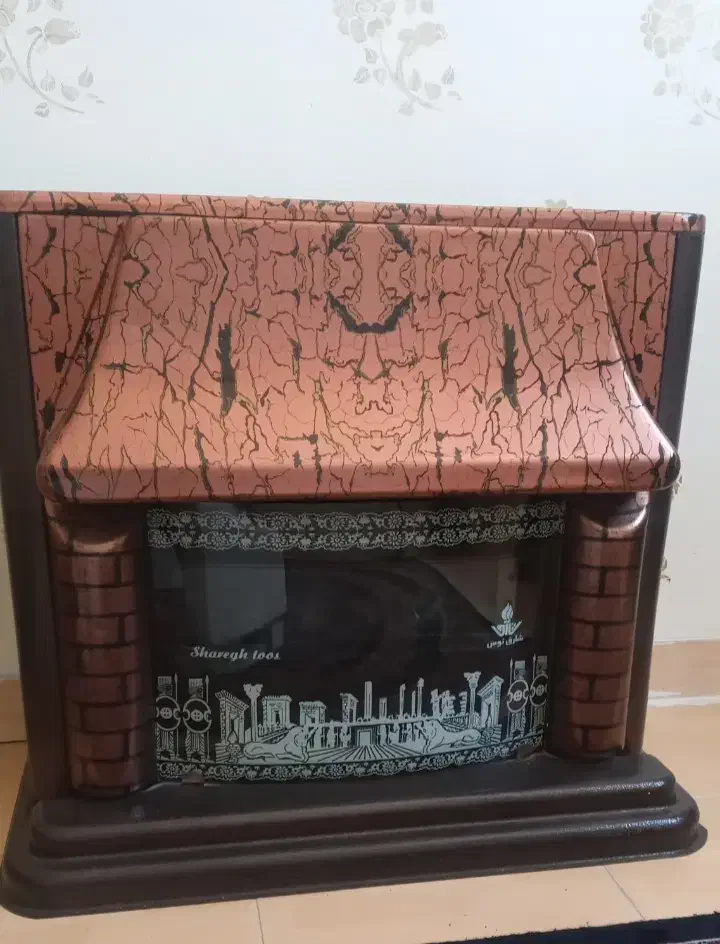 فروش فوری بخاری گازی شومینه دار باهیزم درحدنو|بخاری، هیتر، شومینه|بهارستان, |دیوار