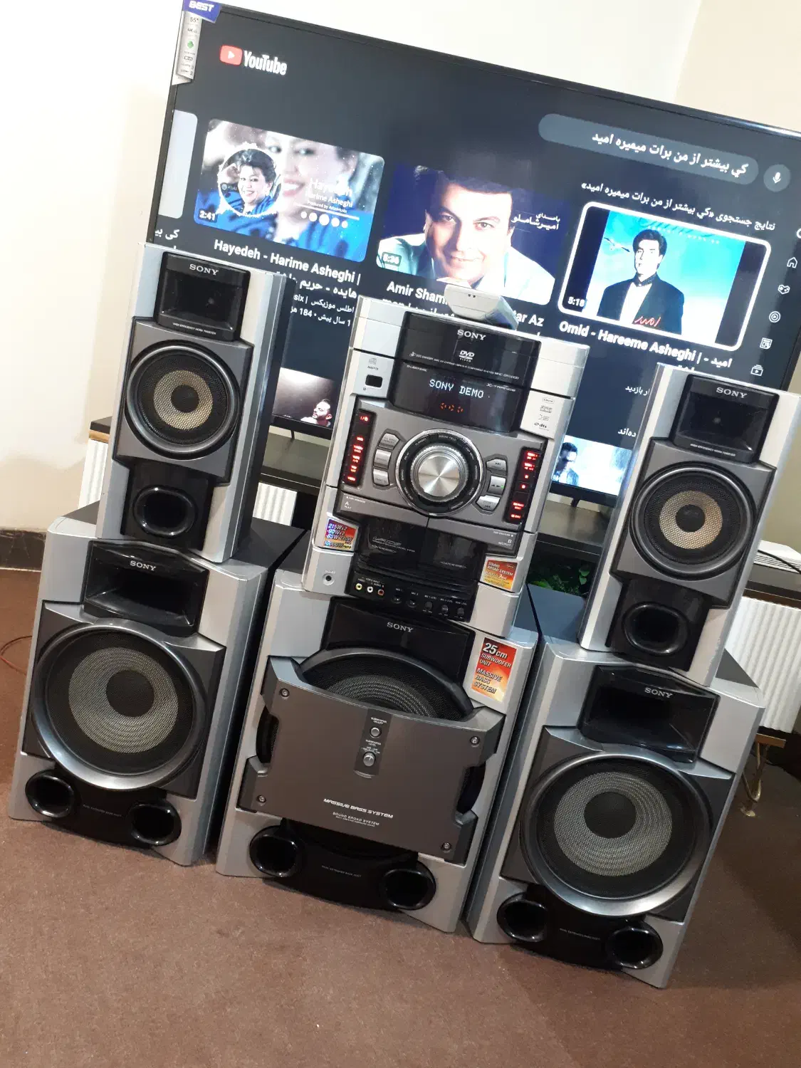 ضبط و سی دیSony gn1100d|سیستم صوتی خانگی|شهرکرد, |دیوار