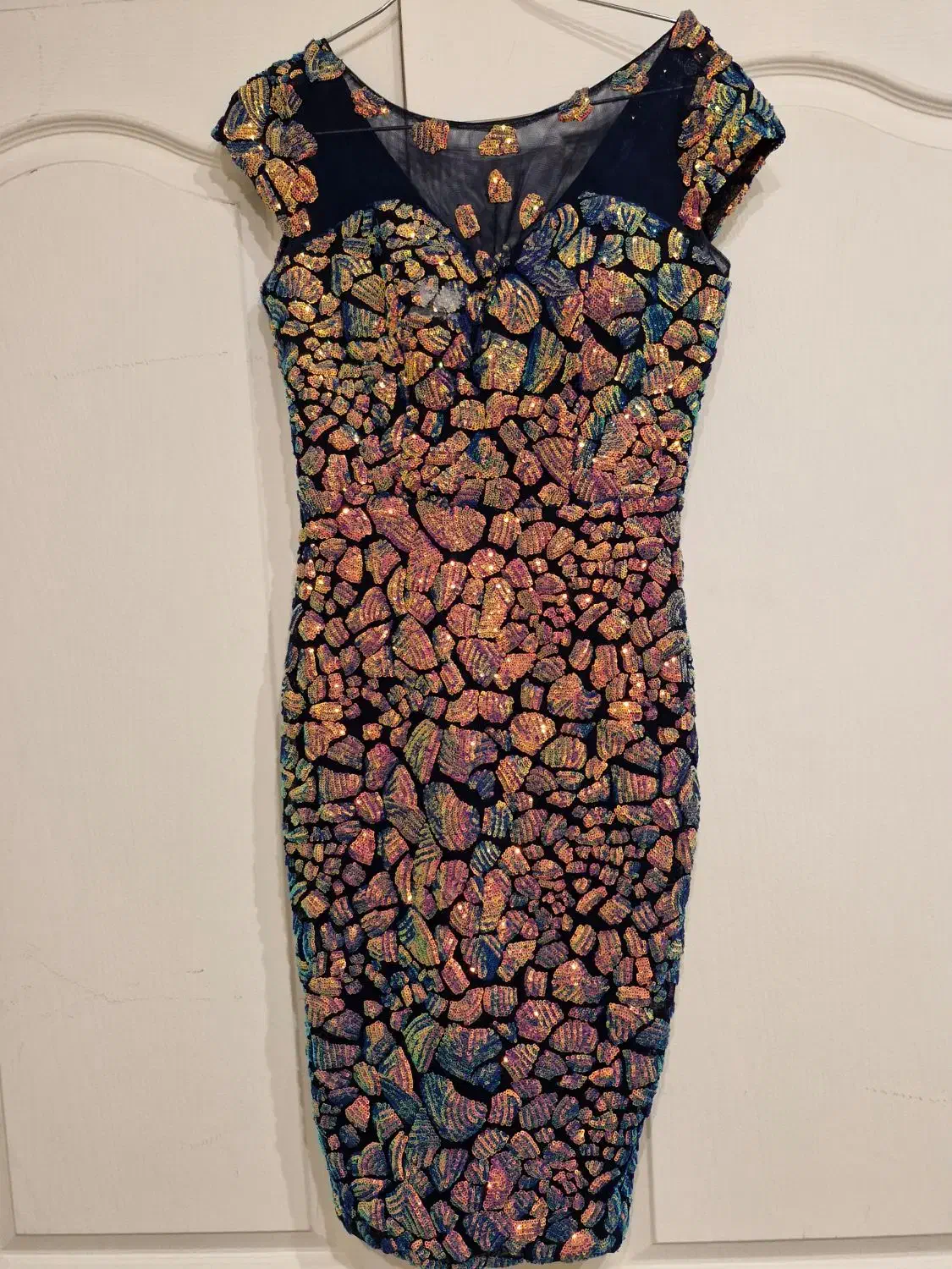 پیراهن بنفش و صورتی و سرمه ای|لباس|تهران, سازمان آب|دیوار