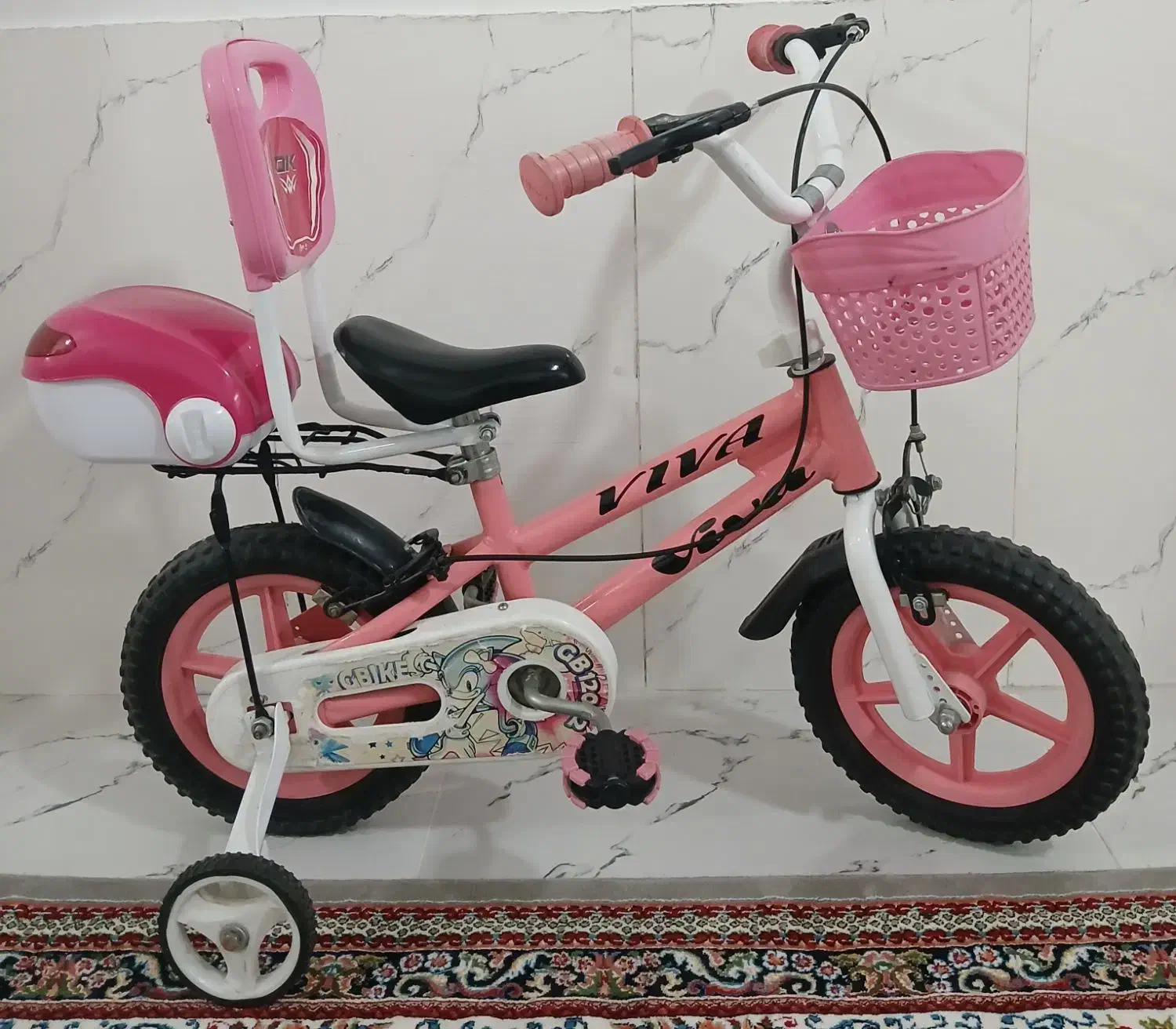 دوچرخه دخترانه سایز۱۲ (زیرقیمت فروشگاه)|دوچرخه، اسکیت، اسکوتر|سنندج, |دیوار