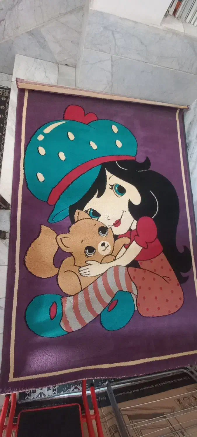 فرش کودک|فرش|وحیدیه, |دیوار