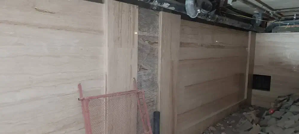 اجرای سنگ و سرامیک نما پله|خدمات پیشه و مهارت|پردیس, فاز ۴|دیوار