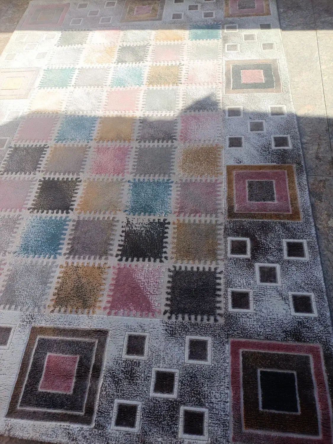 قالی شیش متری بدون خرابی|فرش|سیرجان, |دیوار