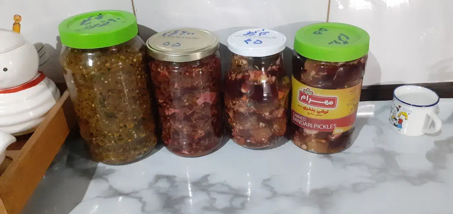 ترشی خانگی|خوردنی و آشامیدنی|شاهینشهر, ۹ دی|دیوار