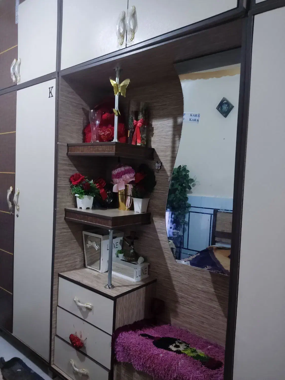 کمد متحرک‌ نو وتمیز|جاکفشی، کمد، دراور|شادگان, |دیوار