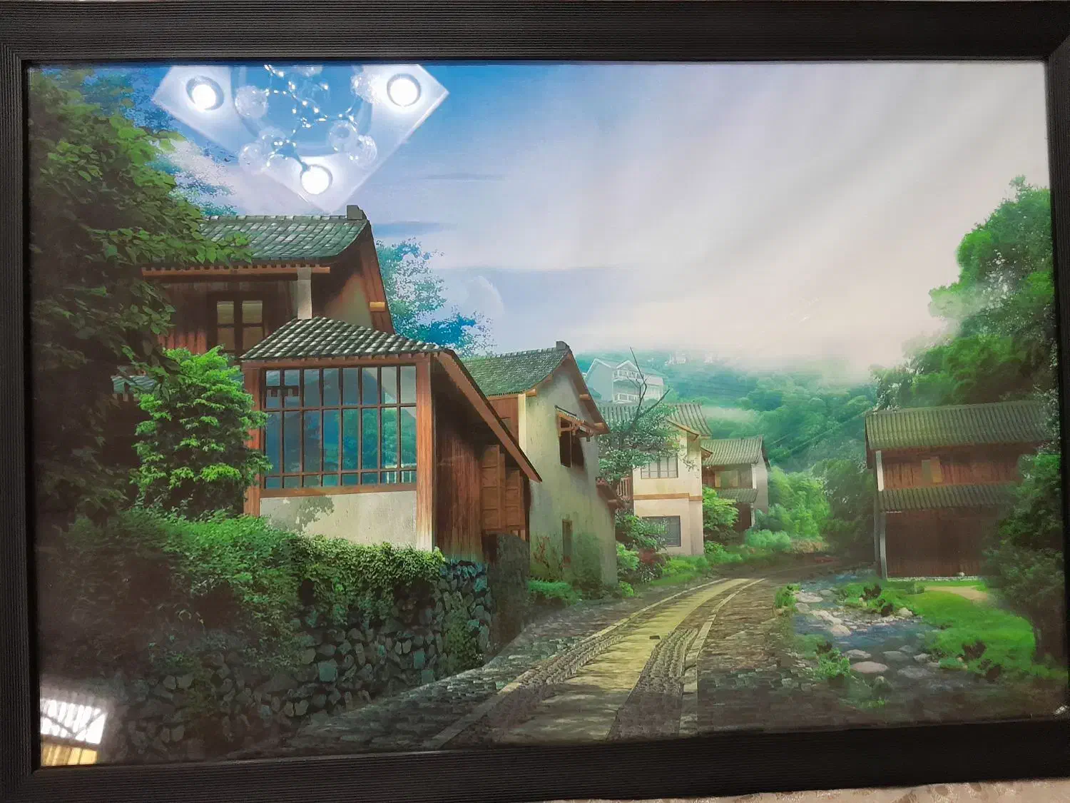 تابلو چراغ دار|تابلو، نقاشی، عکس|کرج, خرمدشت|دیوار