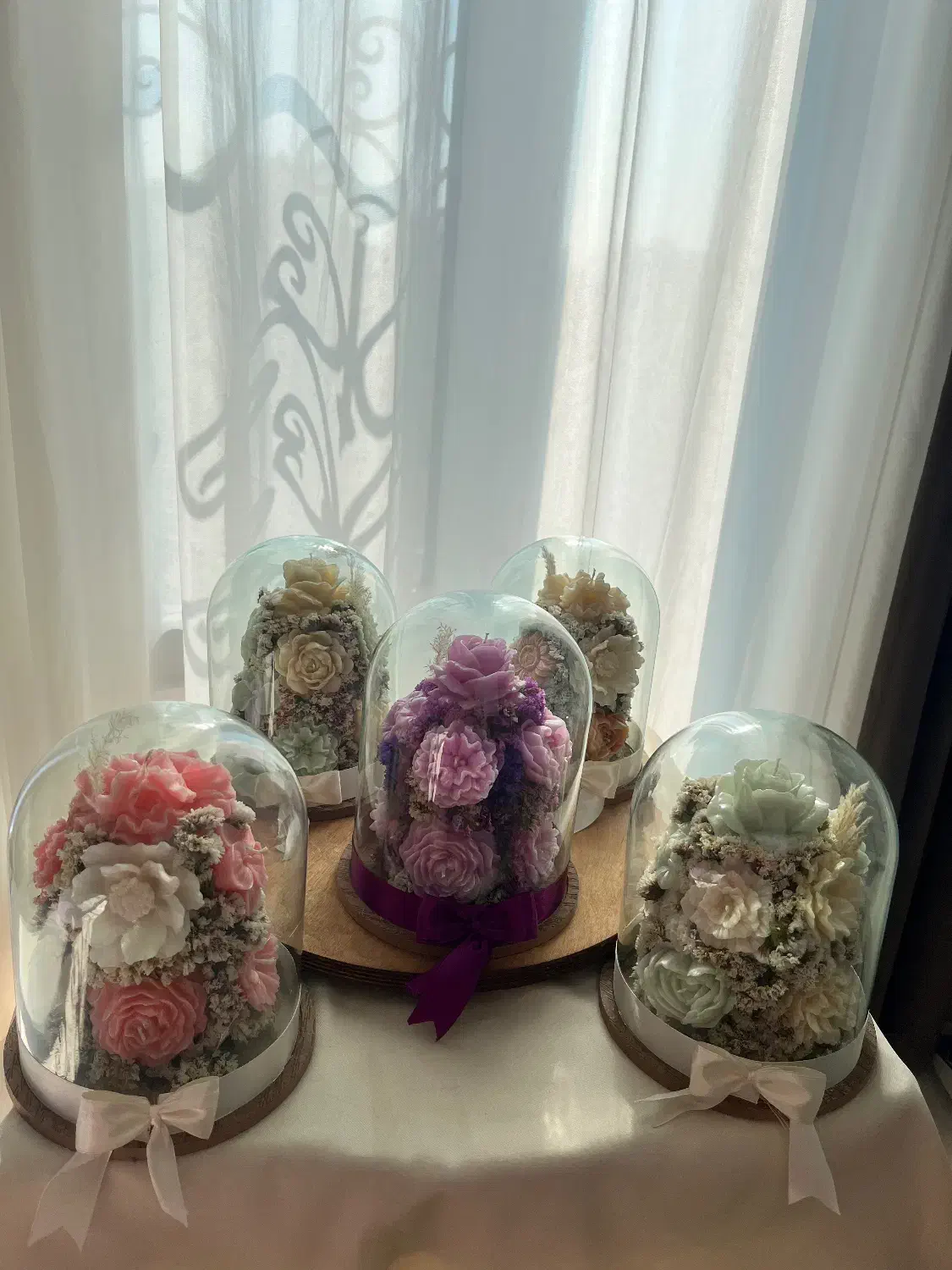 باکس گل شمعی|صنایع دستی و سایر لوازم تزئینی|تهران, گلستان (شهرک راه آهن)|دیوار