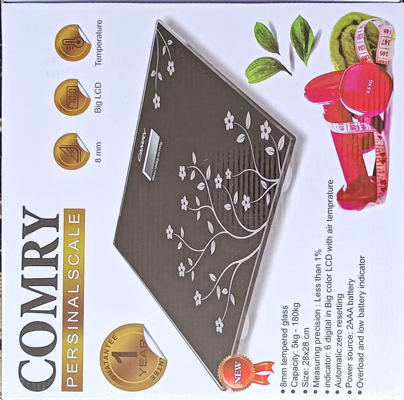 ترازو وزن کشی نونو دماسنج دار|آرایشی، بهداشتی، درمانی|زنجان, |دیوار